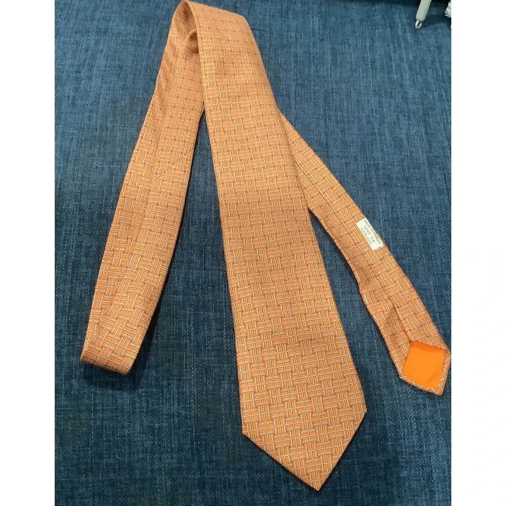 HERMES VINTAGE ROPE RINGS TIE HIGH END FRANCE Beautiful